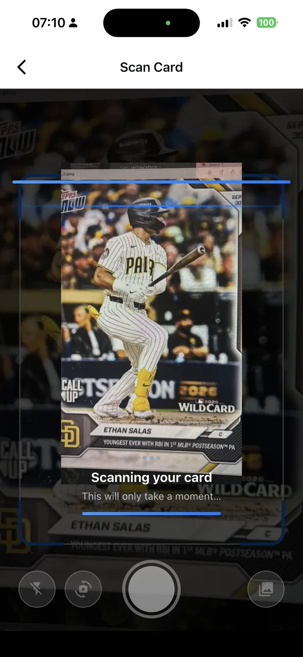 How to Scan Sports Cards with Your iPhone