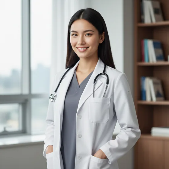 Médecin — AI-generated portrait example 2