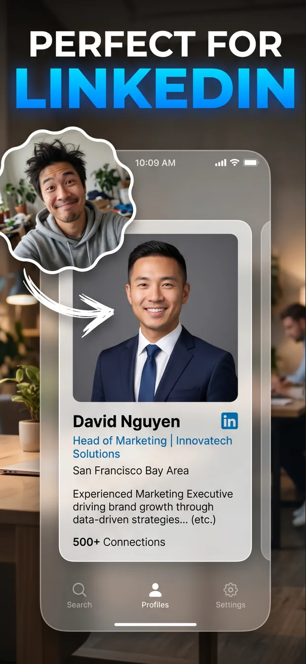 AI Headshot Pro — headshots for LinkedIn