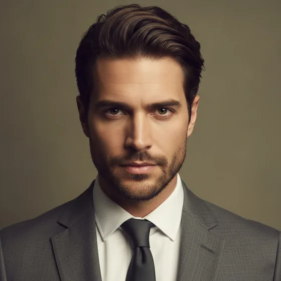 Expert business — AI-generated headshot example 2